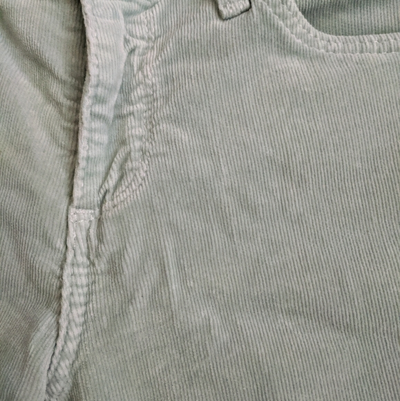 Ag Jeans Mint Green Stevie Slim Corduroys 26R - Picture 4 of 9